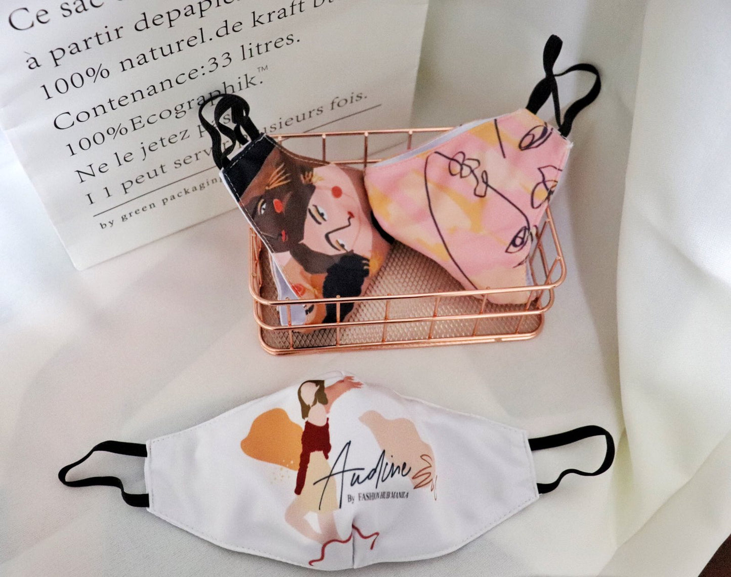 Face Mask set of 3pcs