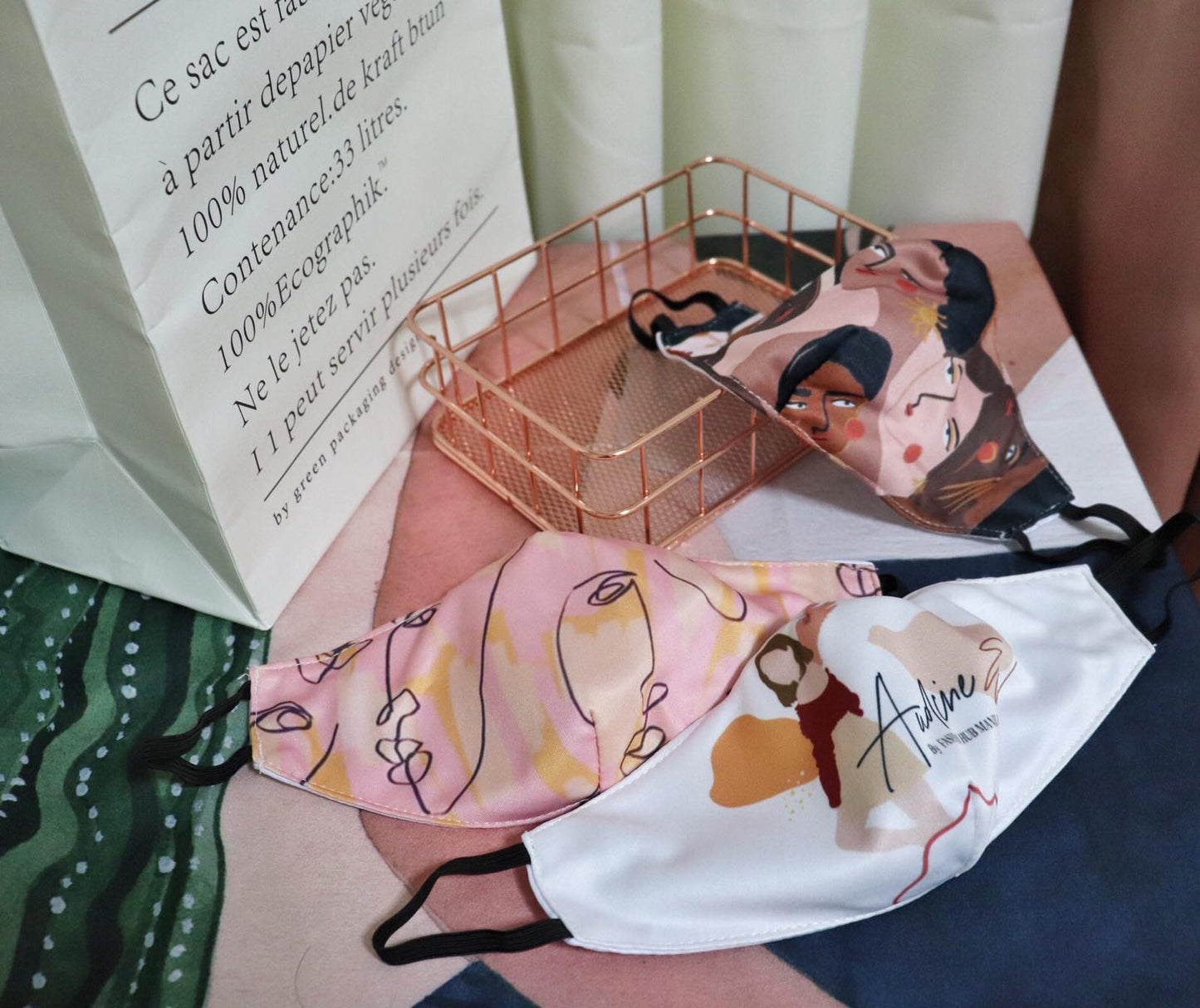 Face Mask set of 3pcs